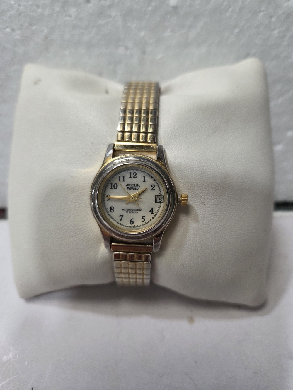 Accua Two-Tone Ladies Inglo Watch - Gold & Silver Water Resistant